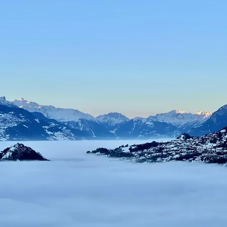 Appartement Rez-de-jardin A 10 Min De Crans-montana *